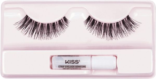 Накладные ресницы Kiss Обаяние (KPE09C) клей KPE09C 