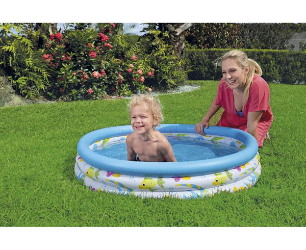Бассейн надувной Bestway Ocean life