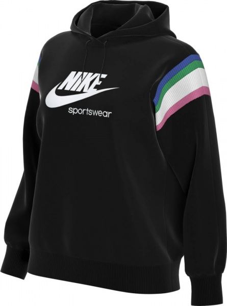 Джемпер Nike W NSW HRTG PO HOODIE CU5923-010 р. L чорний