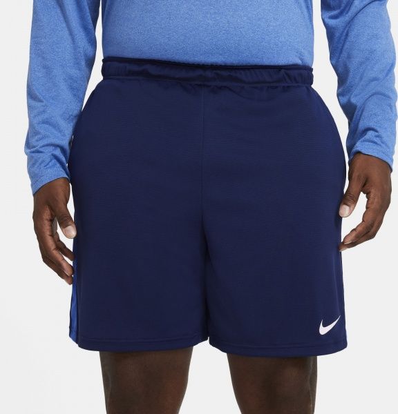 Шорти Nike M NK DF KNIT SHORT TRAIN CJ2007-492 р. L синій