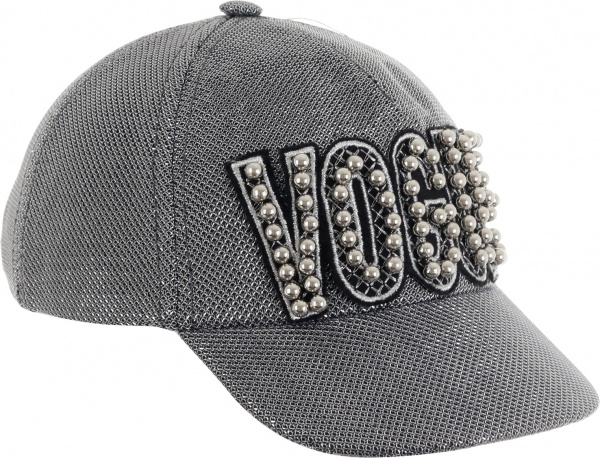 Кепка для девочек Pampona 21 L 18 р.50 серебряный 