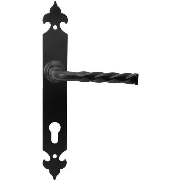 Ручка на планке  BRUNO EX 101 PZ 85 мм черный