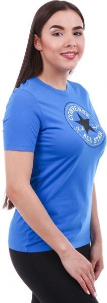 Футболка Converse CORE SOLID CHUCK PATCH CREW 10001124-430 M синій