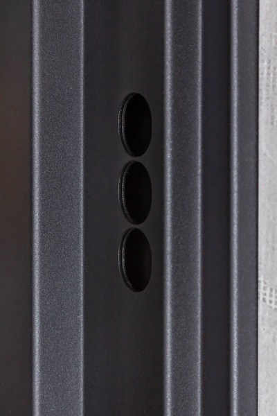 Дверь входная Булат К-8 (квадро) 540/249 wavestone grey / белый супермат 2050x850 мм левая