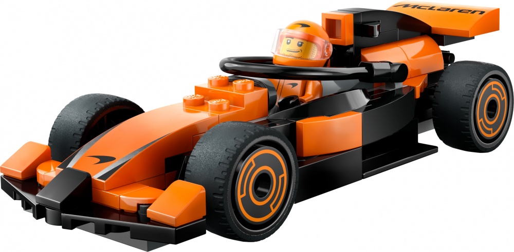 Конструктор LEGO City Пилот F1® с автомобилем для гонки команды McLaren 60442
