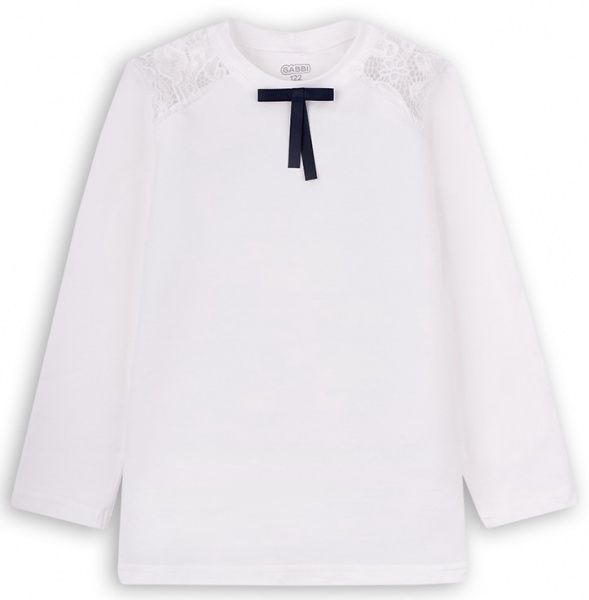 Блуза Габбі BLZ-20-4 12491 р.128 молочний 