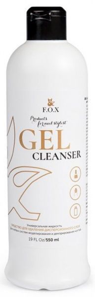  F.O.X Средство для снятия липкого слоя Cleanser 160 мл