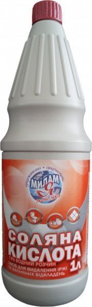 Засіб Милам Я экономка Соляна кислота для видалення вапняного нальоту 1 л