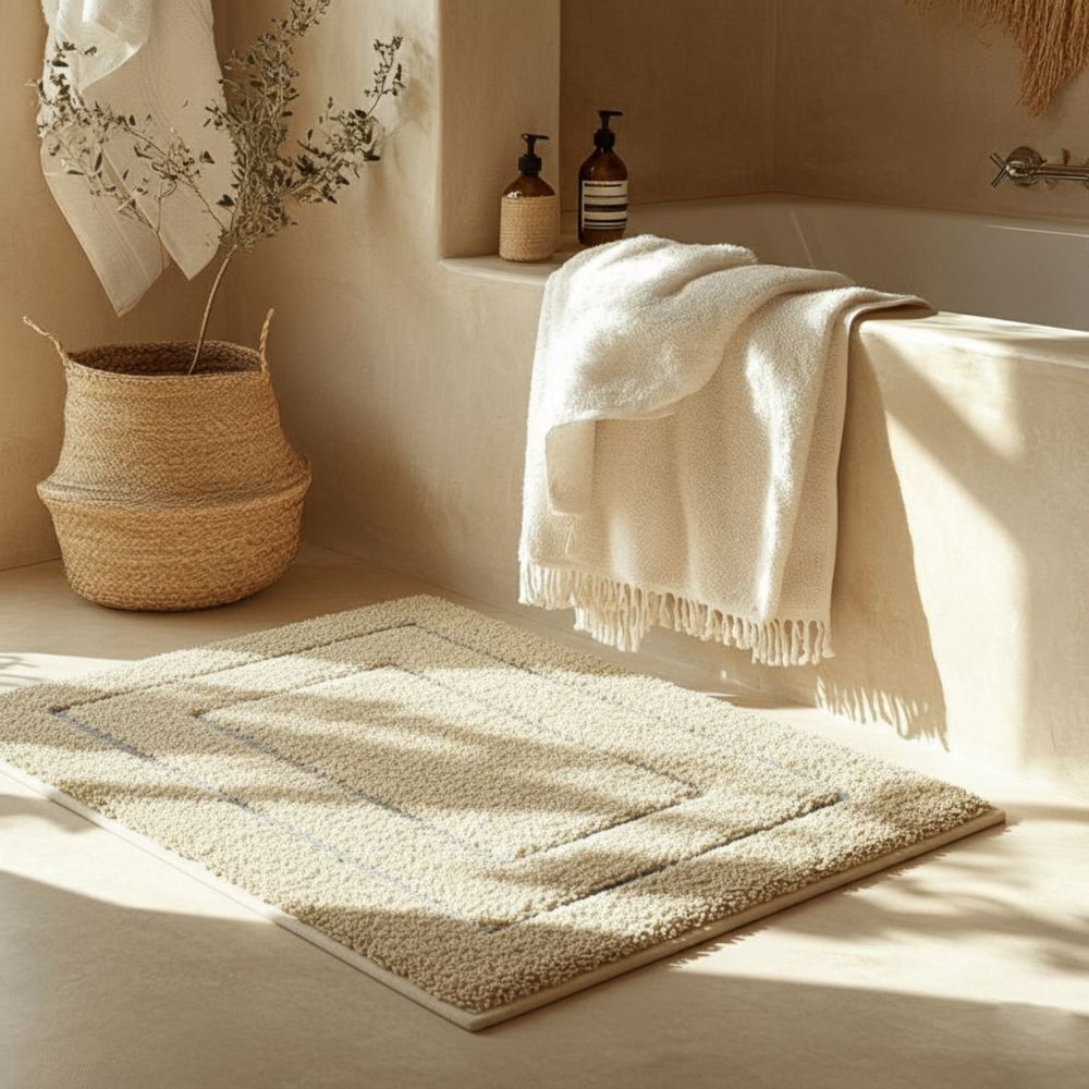 Килимок для ванної Dariana Софта 45x75 см з рамкою