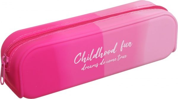 Пенал силіконовий BRPG601-7 Радісне дитинство рожевий