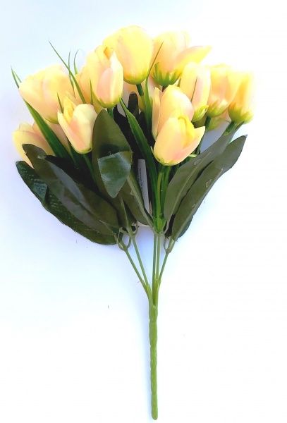 Букет из тюльпанов декоративных искусственных 7296 Цветы от королевы