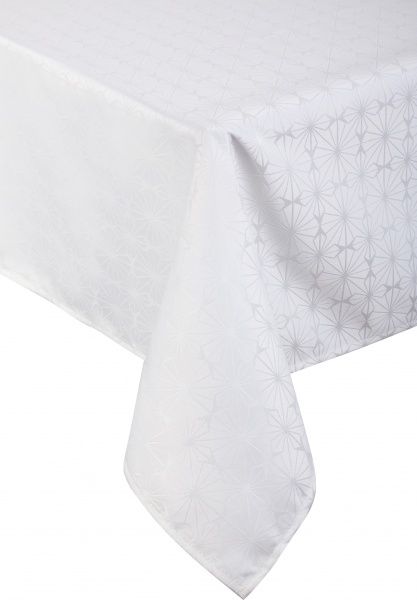 Скатерть Jacquard Shine 140x180 см айвори La Nuit 