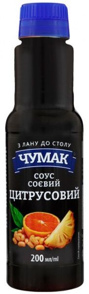 Соус соевый Чумак Цитрусовый 200 мл