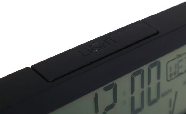 Часы настольные Spirit 13.5х3.1х7.4 см черные