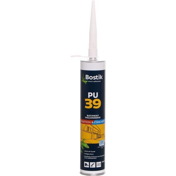 Клей-герметик полиуретановый Bostik PU 39 белый 300мл