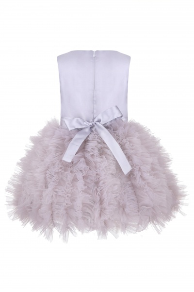 Платье Sasha р.116 серый 4652 