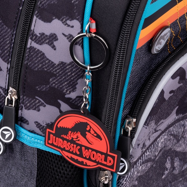 Ранец полукаркасный YES Jurassic world S-40 Jurassic World черный