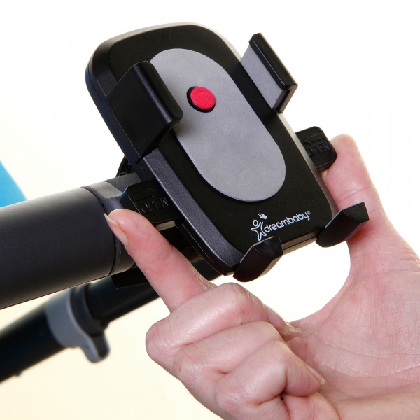 Тримач для телефона DreamBaby Strollerbuddy 20х13х7 см black 