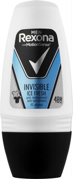 Антиперспирант для мужчин Rexona Невидимий Прозорий лід 50 мл