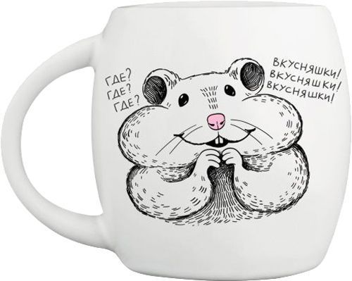 Чашка Хомяк 450 мл Orner