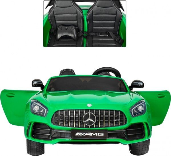 Электромобиль DT детский зеленый C1913