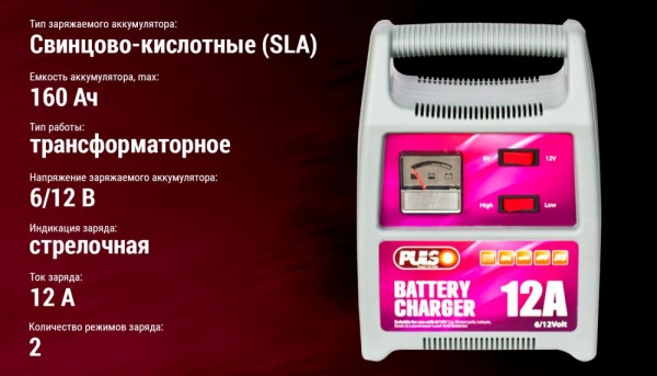 Зарядное устройство PULSO BC-15160