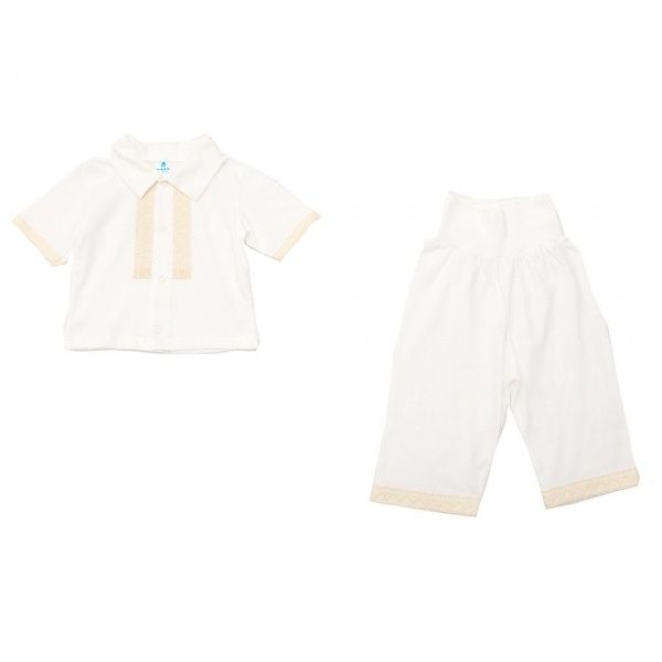 Комплект для хрещення Minikin р.62 молочний 173402 