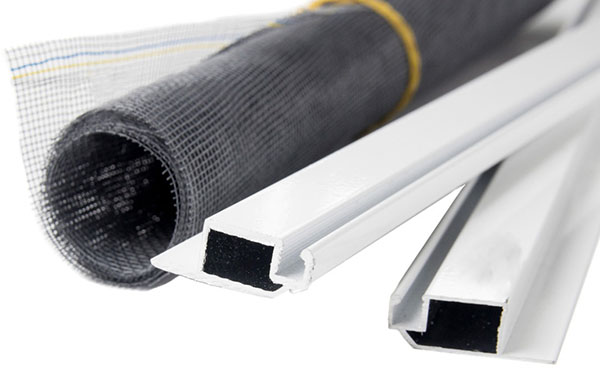 Сетка москитная на окна / на балкон вставная Vektor макс. р-р до 750х1500 мм белый