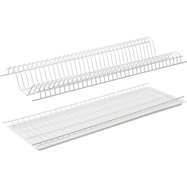 Сушилка для посуды для шкафа Rejs 800 мм белая