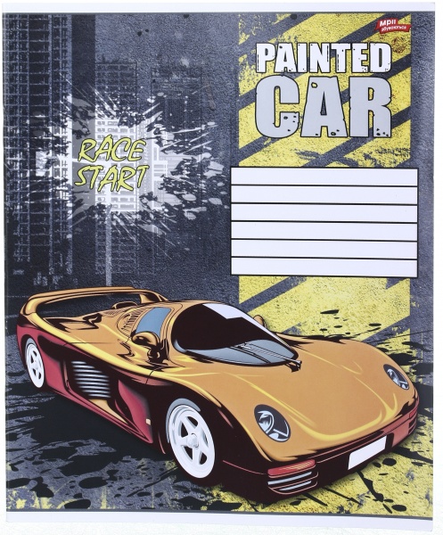 Зошит шкільний 12 аркушів у лінійку дизайн в асортименті Мрії збуваються