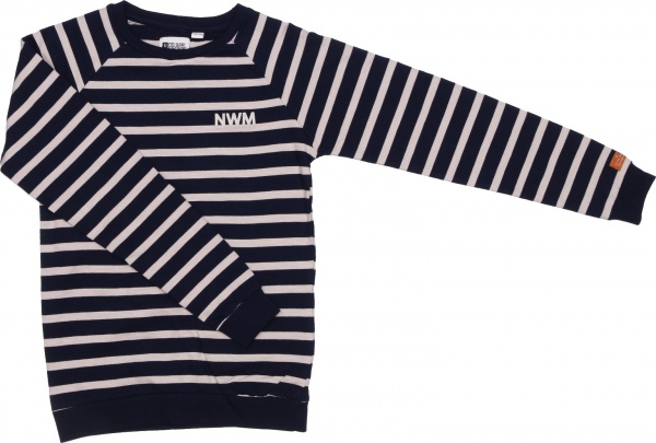 Джемпер для мальчика NWM р.134 синий с белым U44235-1 