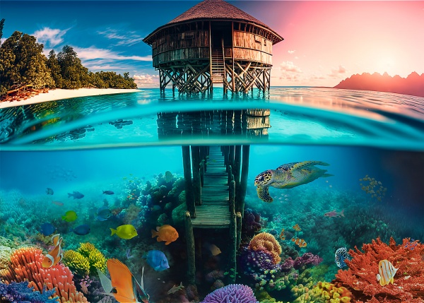 Пазлы Trefl UFT Океанские ворота 500 элементов 37462