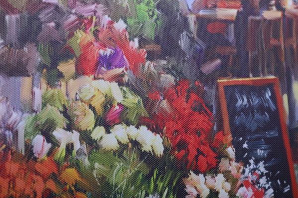 Картина Пара в Париже 60x80 см Styler 