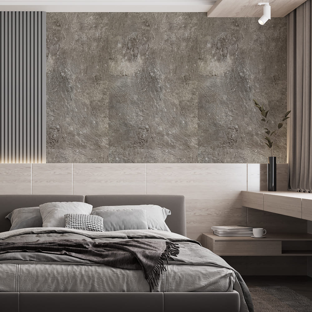 3D-панель с ПВХ самоклеящаяся Sticker Wall мрамор темно-серый 600х3000х2 мм рулон (SW-00001286)