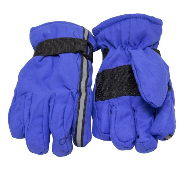 Варежки лыжные детские 23 см голубой 517069 