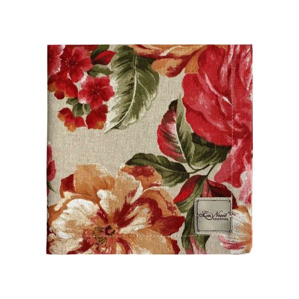 Салфетка La Nuit РОУЗ Цветы большие 40x40 см 