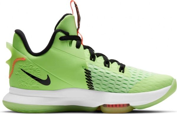 Кроссовки Nike LeBron Witness 5 CQ9380-300 р.US 10 зеленый