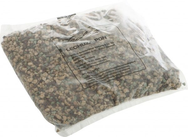 Вазон пластиковый Lechuza Balconera Color прямоугольный 18,1л серо-коричневый 