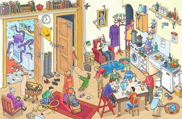 Книга Ахим Альгримм «Нісенітниці. Віммельбух» 978-617-7395-77-4