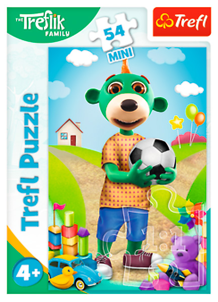 Пазлы Trefl Веселый мир Трефлика 54199