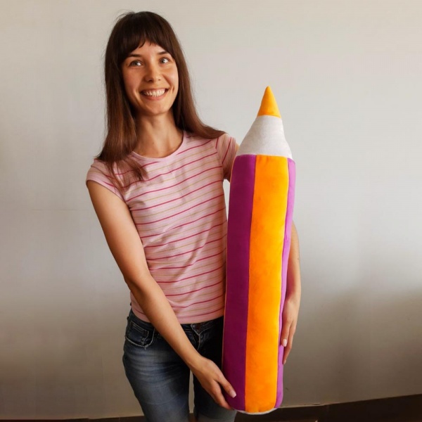 Подушка Масік Олівець 85 см різнокольоровий МС 180302-02