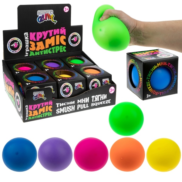 Игрушка-антистресс Monster Gum крутой замес 10 см T21575/1