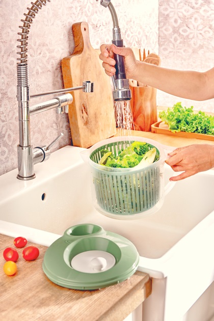 Сушарка для салату Snips 3 л зелений 020394