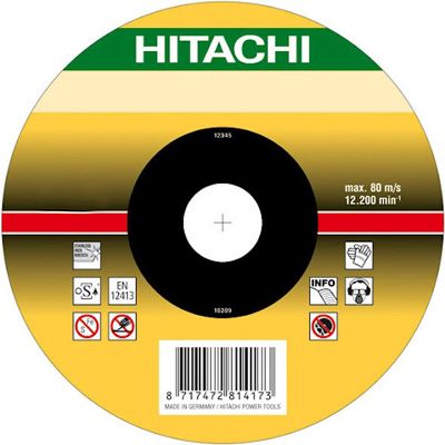 Круг відрізний по металу Hitachi  230x1,9x22,2 мм 752508