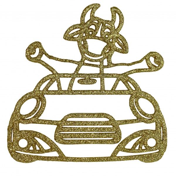 Подвеска MISLT Бычок на машине bull001-3 3 см