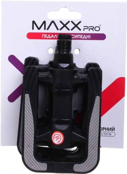 Педали для велосипеда MaxxPro PDL102-Bk 