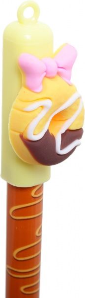 Ручка гелевая пиши-стирай Donut коричневая 