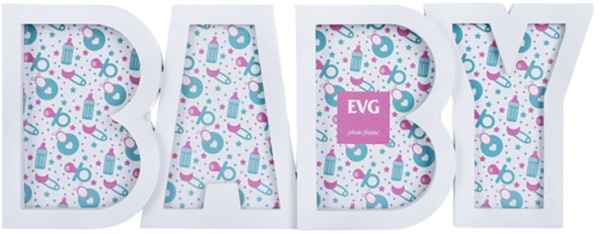 Колаж EVG FRESH 8036-2 4 фото 10x15 см білий 