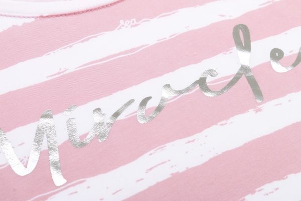 Комплект для дівчаток Фламінго р.122 білий із рожевим 771-421 