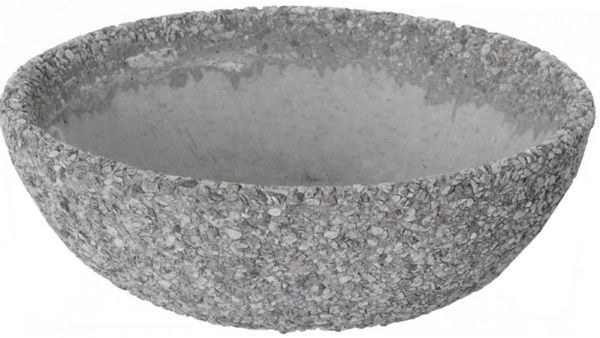 Вазон декорований гранітною крихтою Олімп 100x35 см